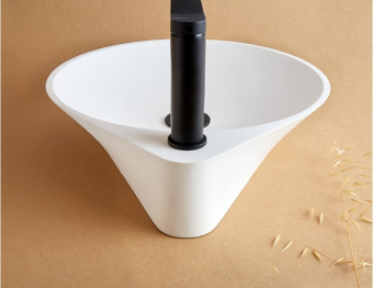 РАКОВИНА НАКЛАДНАЯ d43,5 CM SANYCCES NADIR, БЕЛЫЙ МАТОВЫЙ (LV3100435110WM)