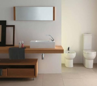 РАКОВИНА 75Х30 СМ GALASSIA PLUS DESIGN, БЕЛЫЙ (6036)