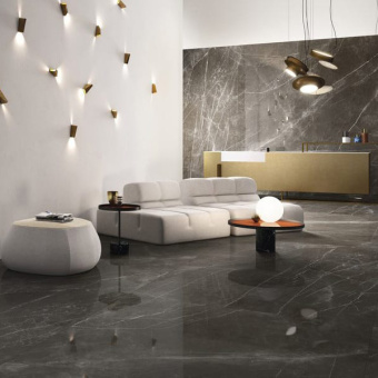 FIANDRE MARMI MAXIMUM PIETRA GREY MAXIMUM SEMILUCIDATO MMS3261515 150X150X0,6