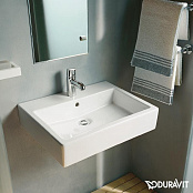 КЕРАМИЧЕСКАЯ РАКОВИНА 60 СМ DURAVIT VERO, БЕЛАЯ (0454600000)