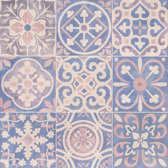 MAINZU CEMENTINE BLU DECOR BASTIDE 20X20