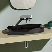 КЕРАМИЧЕСКАЯ РАКОВИНА 75 СМ CATALANO GREEN LUX, ЧЕРНАЯ (175AGRLXNE)