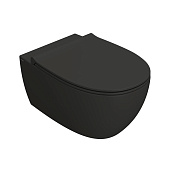 ПОДВЕСНОЙ БЕЗОБОДКОВЫЙ УНИТАЗ GLOBO 4ALL, SMOKE (MDS03SK)
