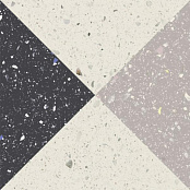 PARADYZ MOONDUST COLOUR MIX DEKOR GRES SZKL. REKT. MAT 19,8X19,8