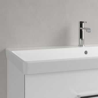 РАКОВИНА 100Х47 VILLEROY&BOCH AVENTO, WHITE ALPIN (4156A501)
