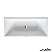ВАННА КАМЕННАЯ DURAVIT DURASQUARE 180Х80 СМ (700428000000000)