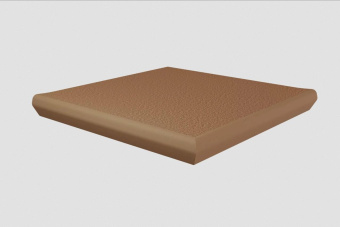 PARADYZ SUNDOWN СТУПЕНЬ С КАПИНОСОМ УГЛОВАЯ SAND 33X33X1,1