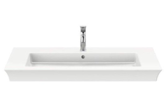 РАКОВИНА 105Х49 СМ DURAVIT WHITE TULIP, БЕЛЫЙ (2363100000)