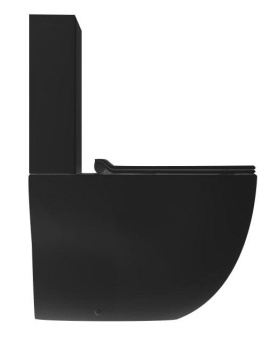 УНИТАЗ-КОМПАКТ AXA WILD, ЧЕРНЫЙ МАТОВЫЙ (3001507+3005107)