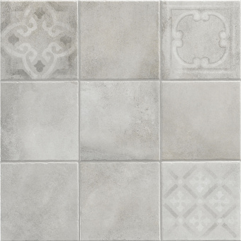 LA FENICE FATTOAMANO MAIOLICA GRIGIO 61.5x61.5