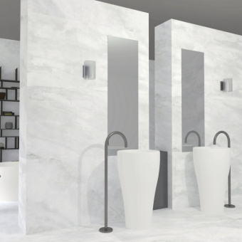 AZULEJOS BENADRESA IRHAM GRIS PULIDO 120X260