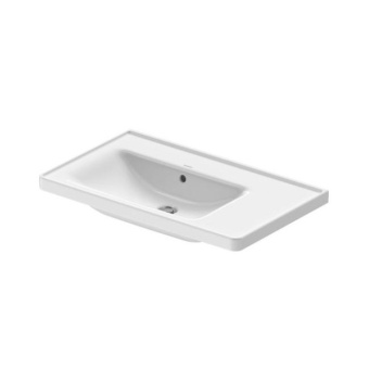 РАКОВИНА 80Х48СМ АСИММЕТРИЧНАЯ DURAVIT D-NEO, БЕЛЫЙ (2369800060)