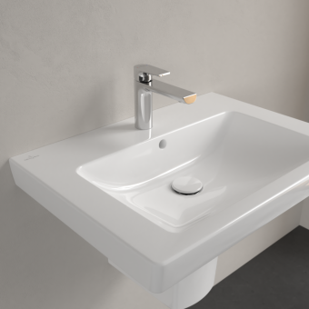 РАКОВИНА 65Х47 VILLEROY&BOCH SUBWAY 2.0, WHITE ALPIN (71136501)