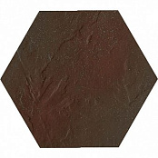 PARADYZ KLINKIER SEMIR BROWN HEKSAGON 26x26