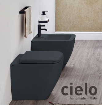 УНИТАЗ НАПОЛЬНЫЙ CIELO SHUI COMFORT, КОРИЧНЕВЫЙ (SHCOVA-AN)