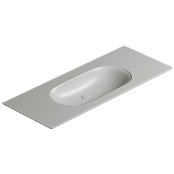 КЕРАМИЧЕСКАЯ РАКОВИНА 125Х50 СМ CATALANO HORIZON, CEMENTO SATINATO (1125HZCS)