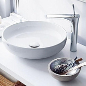 КЕРАМИЧЕСКАЯ РАКОВИНА 45 СМ CIELO SHUI, БЕЛЫЙ (SHBA45-BIANCO)