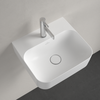 РАКОВИНА ПОДВЕСНАЯ 43Х39 VILLEROY&BOCH FINION, STONE WHITE (436444RW)