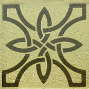 KOTTO TAKO GTР 73002 TEMPLAR BEIGE GOLD 7,3X7,3X0,8