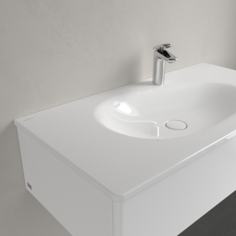 РАКОВИНА ВСТРАИВАЕМАЯ 100Х50 VILLEROY&BOCH ANTAO, WHITE ALPIN (4A76ABR1)