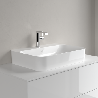 РАКОВИНА НАКЛАДНАЯ 60Х44,5 VILLEROY&BOCH FINION, WHITE ALPIN (414261R1)