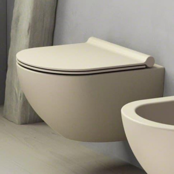 ПОДВЕСНОЙ БЕЗОБОДКОВЫЙ УНИТАЗ CATALANO SFERA NEWFLUSH, СЕРЫЙ (1VSF54RGS)