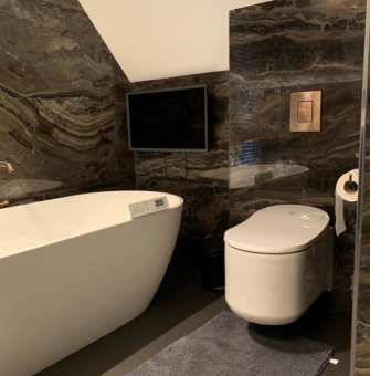 ПОДВЕСНОЙ УНИТАЗ С ФУНКЦИЕЙ БИДЕ GROHE SENSIA ARENA, БЕЛЫЙ (39354SH1)