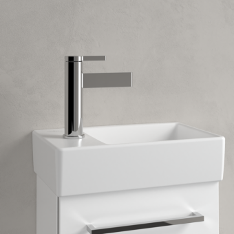 РАКОВИНА 36Х22 VILLEROY&BOCH AVENTO, STONE WHITE (43003RRW)