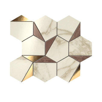ATLAS CONCORDE MARVEL EDGE GOLD HEX BROWN-CALACATTA 25,1X29