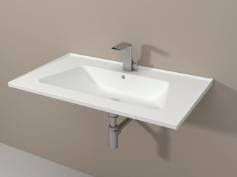 КЕРАМИЧЕСКАЯ РАКОВИНА 87 СМ FLAMINIA BLOOM, FANGO (BM85L)