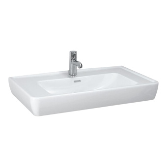 КЕРАМИЧЕСКАЯ РАКОВИНА 85 СМ LAUFEN PRO, БЕЛЫЙ (H8139560001041)
