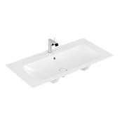 РАКОВИНА ВСТРАИВАЕМАЯ 100Х50 VILLEROY&BOCH FINION, STONE WHITE (4164ABRW)