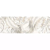 CERAMICA DESEO CALACATA SIENA DECOR FLOWER B 30X90