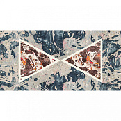 CEDIT ARALDICA TRIANGOLO GRIGIO GLOSSY 6MM RETT 763516 120x240