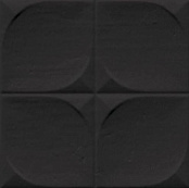 VIVES ETNIA NEGRO 13X13X0,75