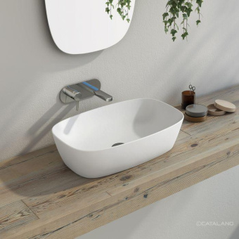 КЕРАМИЧЕСКАЯ РАКОВИНА 60 СМ CATALANO GREEN LUX, BIANCO SATINATO (160APGRLXBM)