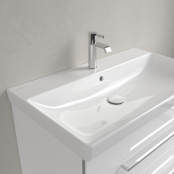 РАКОВИНА 80Х47 VILLEROY&BOCH AVENTO, WHITE ALPIN (41568001)