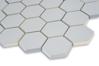 KOTTO HEXAGON H 6002 GREY SILVER 29,5X29,5X0,9