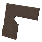 GRESMANC ZANQUIN FIORENTINO VOLCANO TIMANFAYA IZDO 151212 27x28.8 Плинтус угловой левый