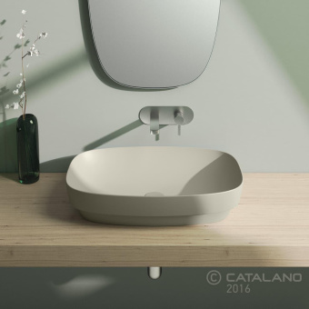 КЕРАМИЧЕСКАЯ РАКОВИНА 65 СМ CATALANO GREEN LUX, СЕРАЯ (165AGRLXGS)