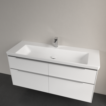 РАКОВИНА 130Х47 VILLEROY&BOCH SUBWAY 3.0, STONE WHITE (4A70D2RW)