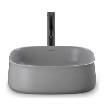 РАКОВИНА 42Х42 СМ DURAVIT ZENCHA, СЕРЫЙ МАТОВЫЙ (2373426779)