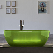 ВАННА ОТДЕЛЬНОСТОЯЩАЯ ANTONIO LUPI REFLEX 167X86 СМ, САЛАТОВАЯ (REFLEX LIME)
