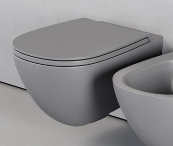ПОДВЕСНОЙ УНИТАЗ FLAMINIA IO 2.0 GOCLEAN, LAVA GREY (IO118G)