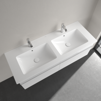 РАКОВИНА 130Х50 VILLEROY&BOCH VENTICELLO, WHITE ALPIN (4111DL01)