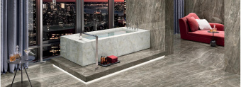 FMG MARMI MAXFINE NUVOLATO GRIGIO LUCIDATO 150X150