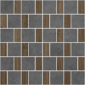 ІНТЕРКЕРАМА HARDEN МОЗАЇКА МІКС СІРА/ М 04 18092