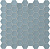 Фото плитки TERRATINTA MAGICA HEXA AZURE MIST MOS. MATT 316X316 из коллекции TERRATINTA MAGICA HEXA 