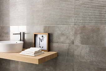 PIEMME VALENTINO BITS&PIECES PEWTER SMOKE LEV/RET 60X60