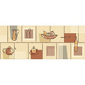 CERAMIKA KONSKIE PAOLO TAVOLA 20x50 ДЕКОР